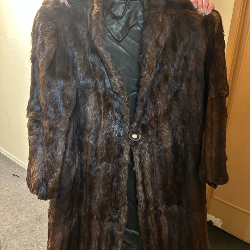 Luxurious Brown Fur Coat
